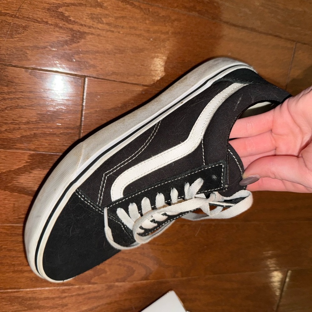 Vans Black and White Sneakers